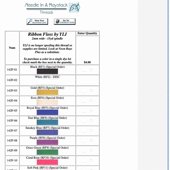 54 Spools of Ribbon Thread/Floss - Picture 2 of 14